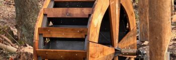 Wasserrad wird erneuert